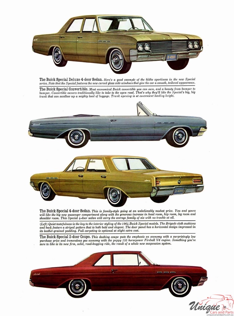 1964 Buick Full-Line All Models Prestige Brochure Page 6